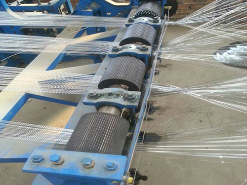 (Once-through)Series Crimped Wire Mesh Weaving Machine