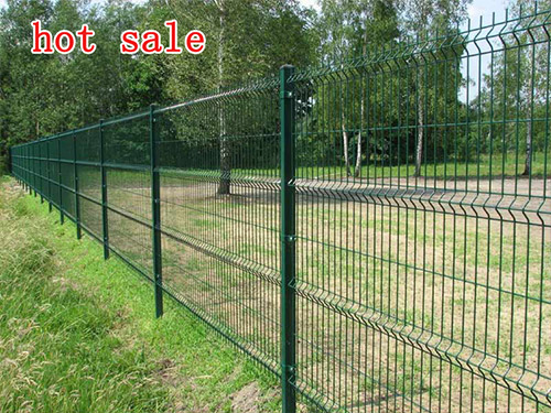 Curvy Welded Fence